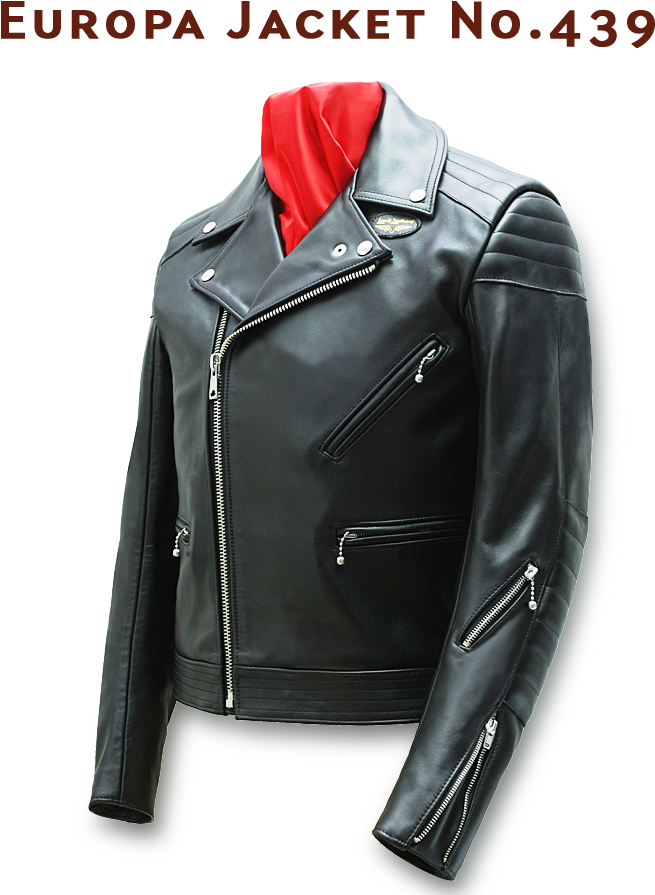 Lewis Leathers Jacket Men "europa" Black Cow Paradise (748x924), Png Download