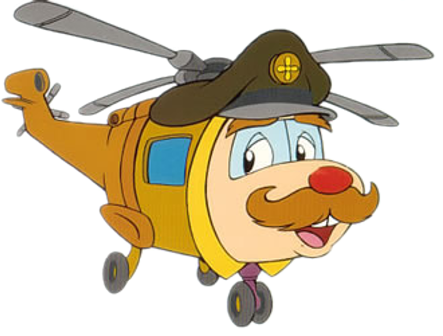 Budgie The Little Helicopter (1600x1096), Png Download