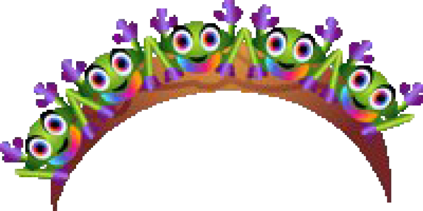 Free Png Rainforest Nomi Tiara Green Png (850x425), Png Download