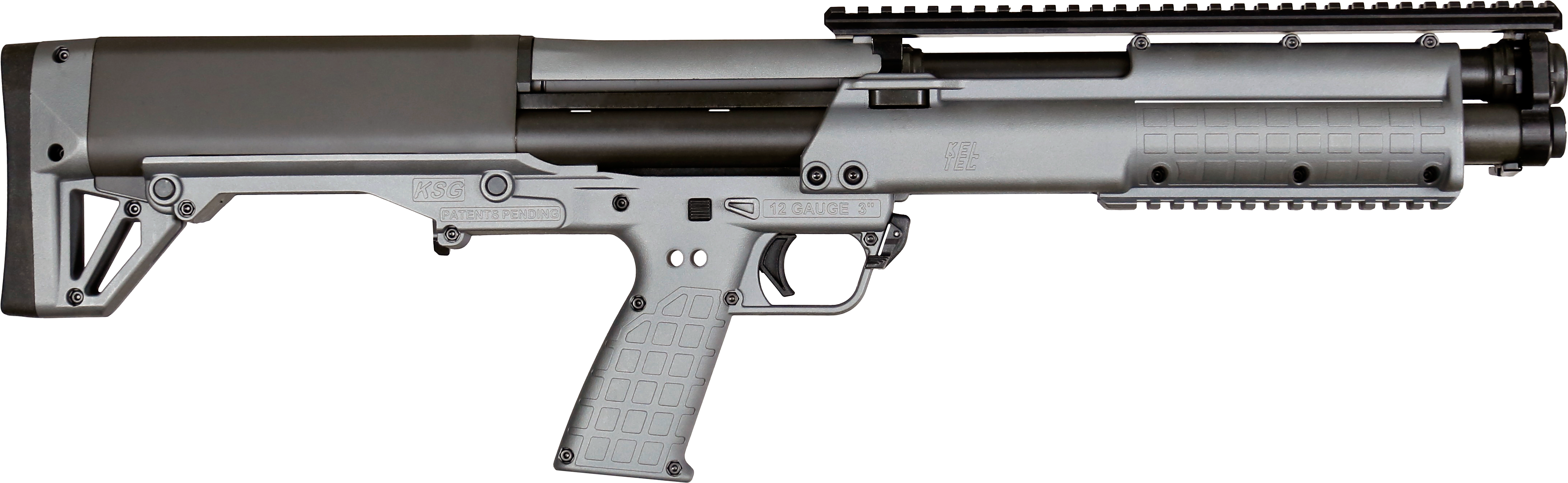 Kel-tec Ksggy Ksg Pump 12 Gauge (4512x1465), Png Download