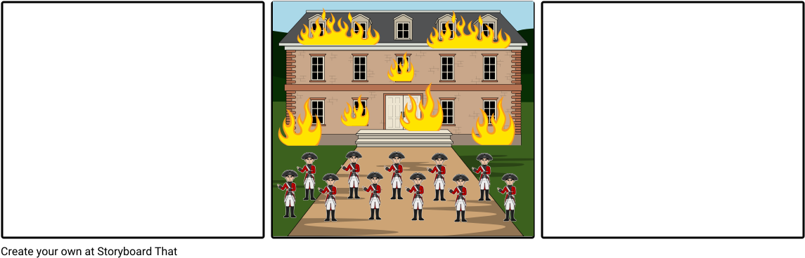White House Burning (1164x385), Png Download
