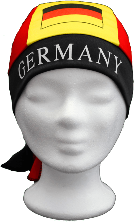 Fan Bandana With Print Germany (768x768), Png Download