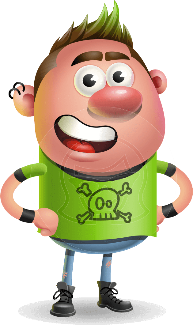 Carter Punk (957x1060), Png Download