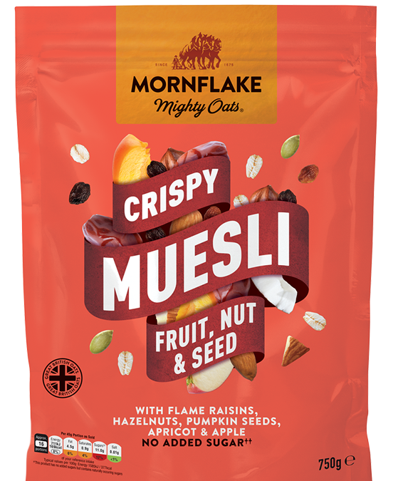 Crispy Muesli Fruit, Nut & Seed (800x800), Png Download