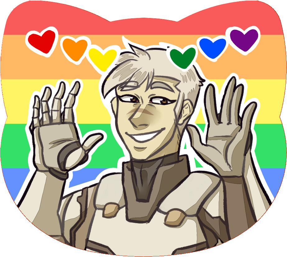 Lgbt Shiro (1108x993), Png Download