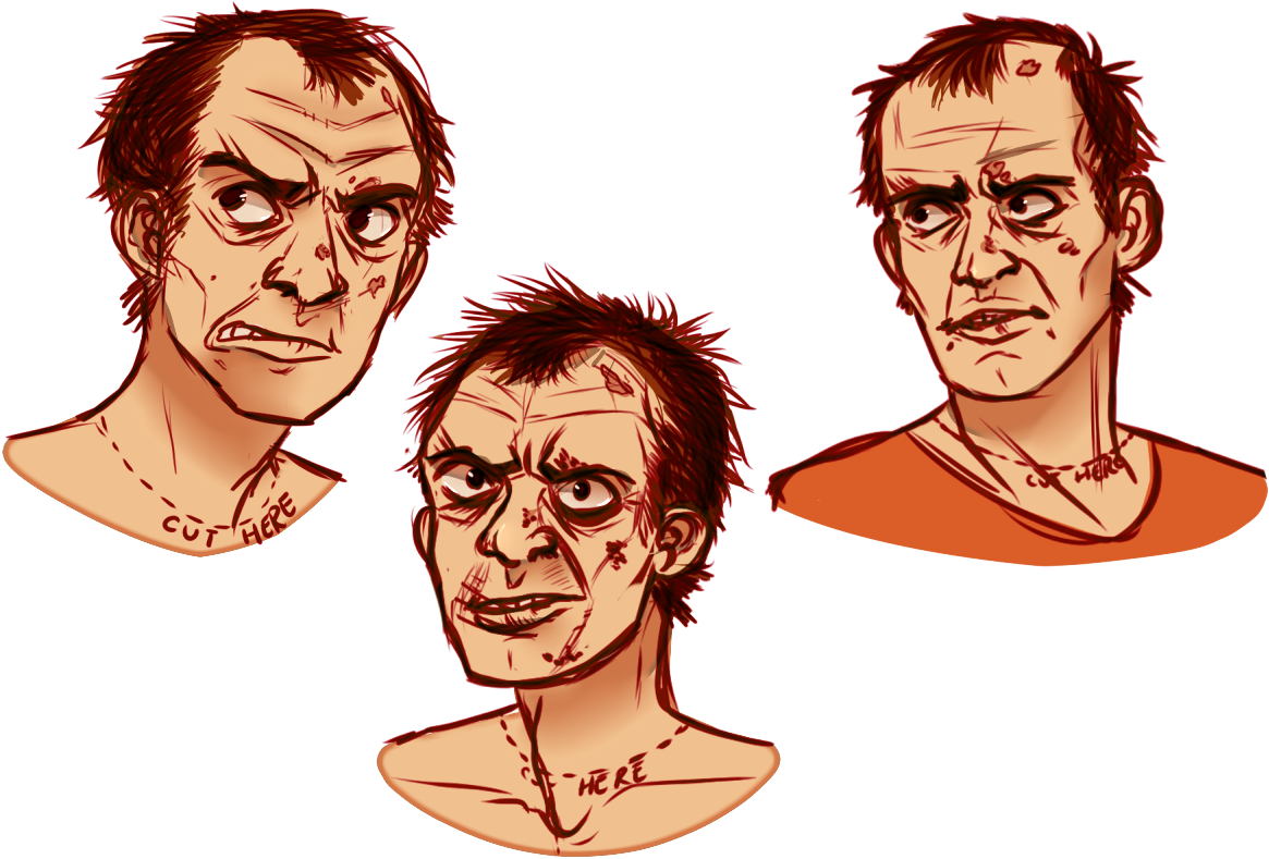 I Beat Gta V So I Had To Draw The Angry Dad (1200x800), Png Download