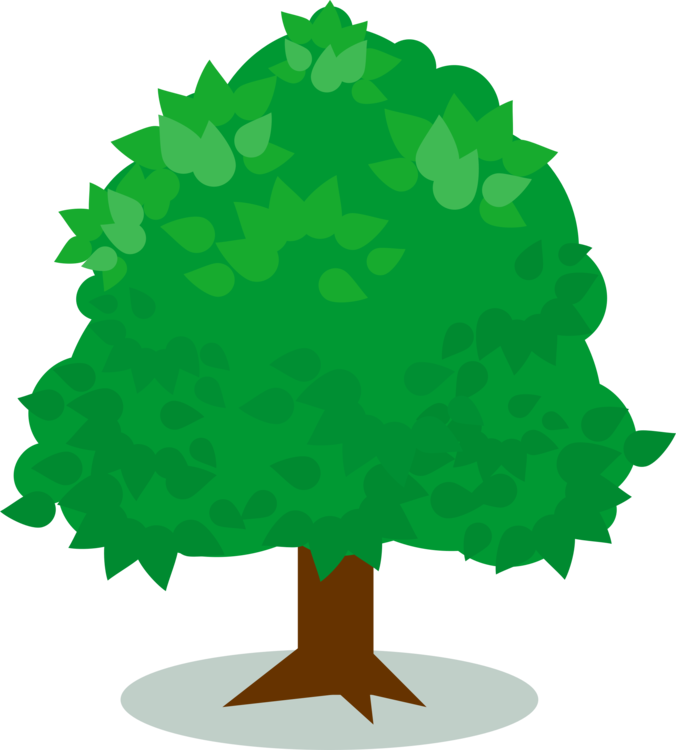Tree House Branch Oak Weeping Willow - Clipart Image Tree (676x750), Png Download