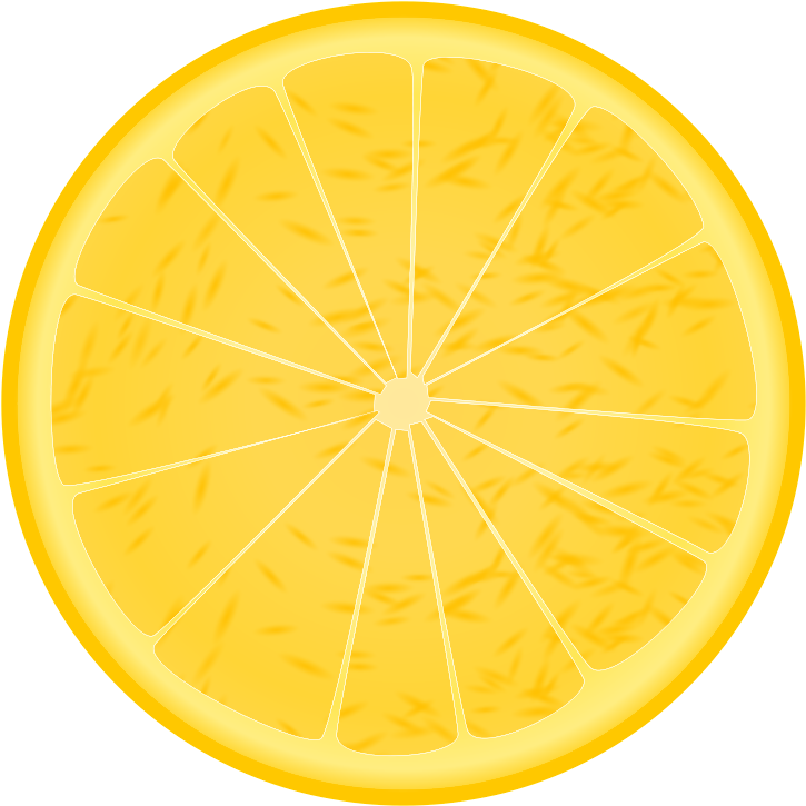 This Graphics Is Orange Slice About Citrus, Food, Fruit, - Sliced Orange Cartoon (800x800), Png Download