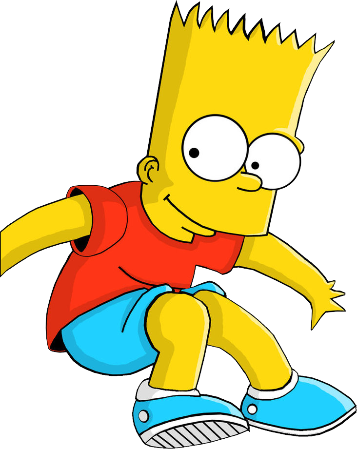 Bart Simpson Png (732x921), Png Download