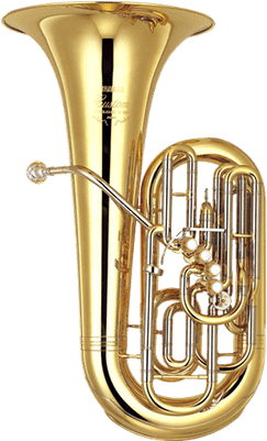 Tuba - Yamaha Yfb-822 F-tuba (290x480), Png Download