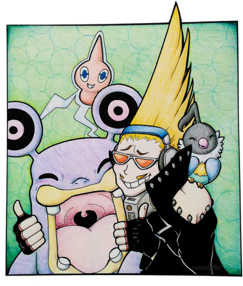 I Drew This For A Friend's Birthday - Cartoon (500x575), Png Download