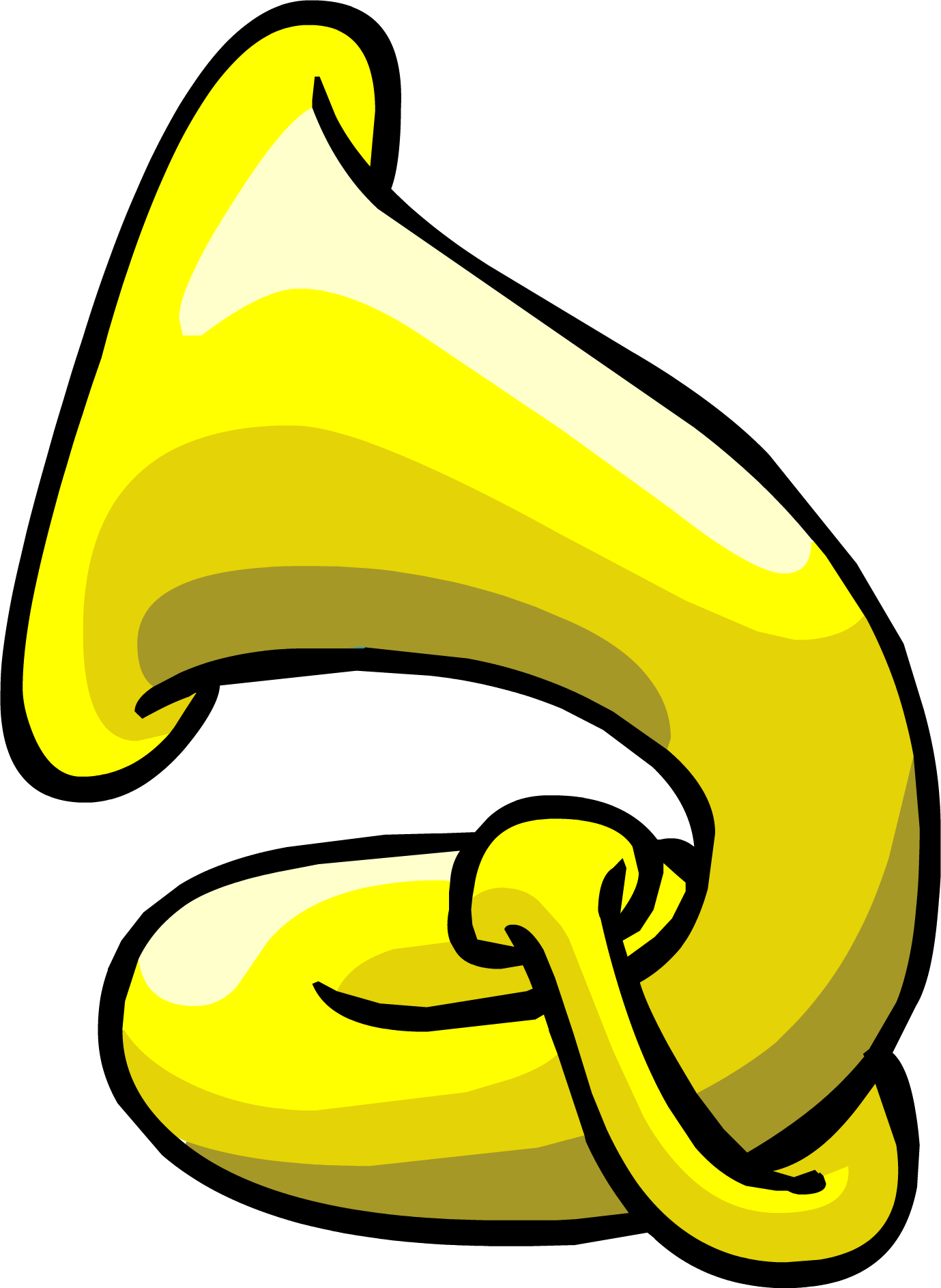 Tuba Clothing Icon Id 293 - Club Penguin Tuba Png (1379x1887), Png Download