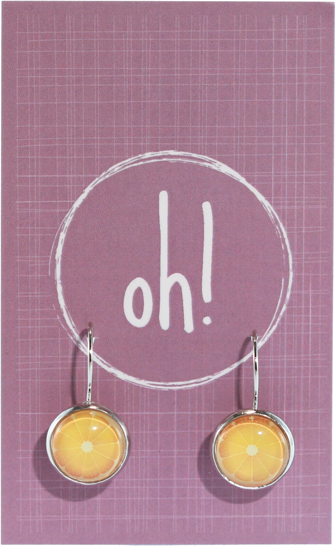 Lemon Slice Earrings - Earrings (2048x2048), Png Download
