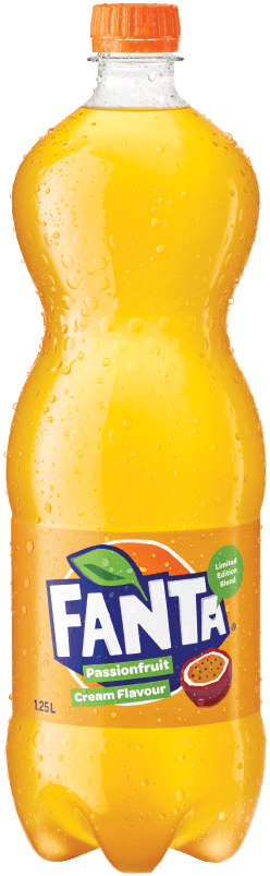 Fanta Passionfruit Cream - Fanta Orange Zero 2 Litre (740x840), Png Download