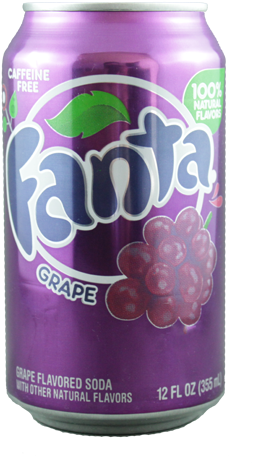 Fanta Grape (308x487), Png Download