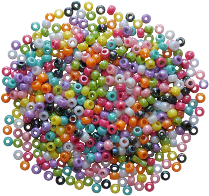 Creation Station New Pony Beads 500-piece, Assorted (700x700), Png Download