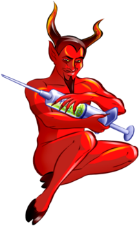 Dope Devil - Segðu Nei Við Fíkniefnadjöfulinn (674x518), Png Download