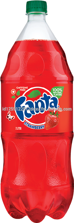 Fanta Strawberry 2 Liter (300x730), Png Download