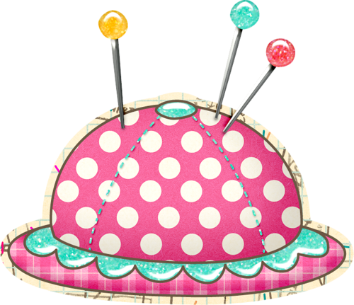 Tborges Sewmamasew Pincushion - Sewing Square Sticker 3" X 3" (500x431), Png Download