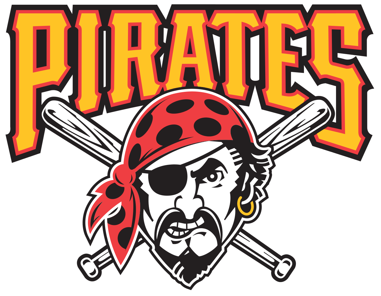 Sports - Pittsburgh Pirates Logo (1280x996), Png Download