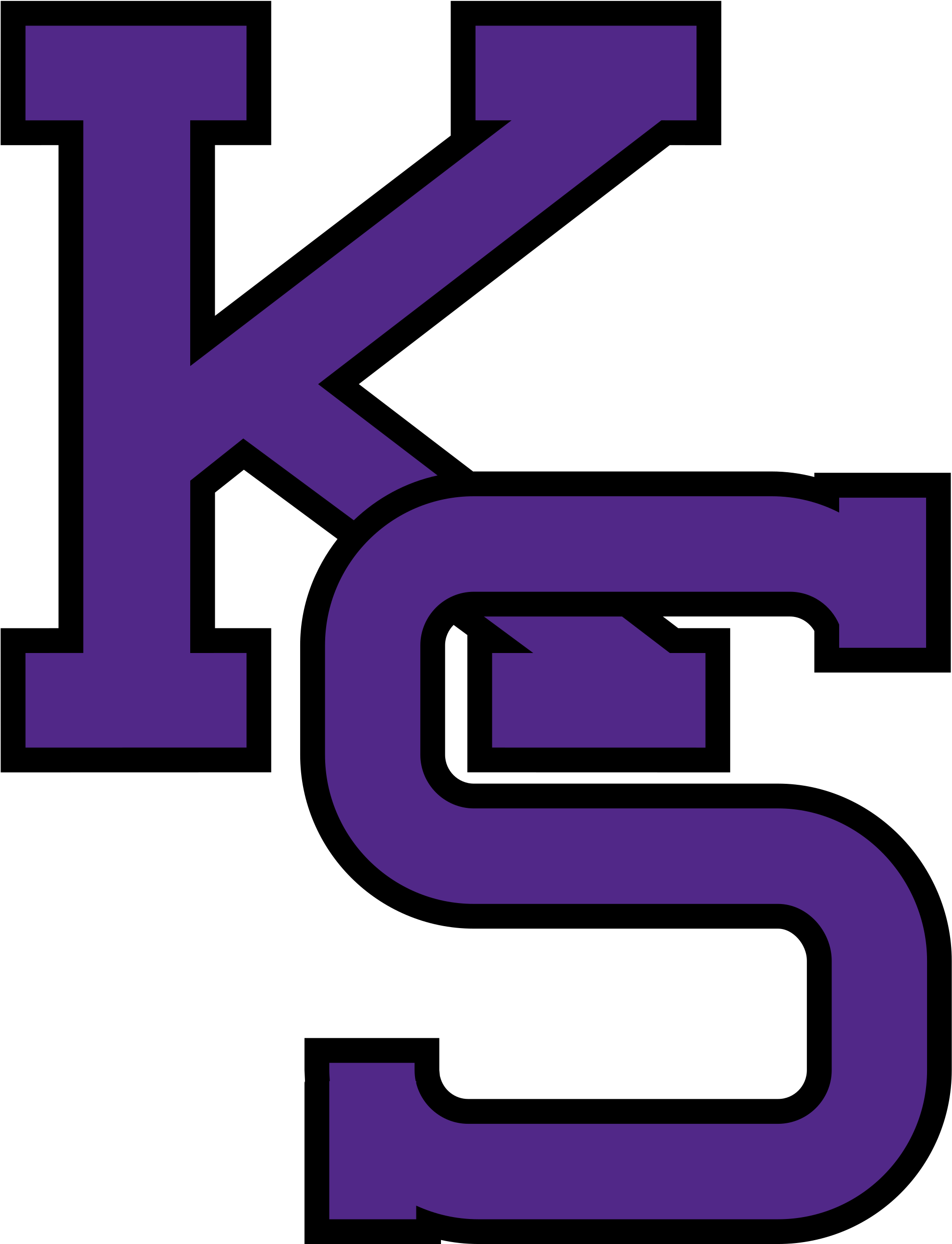 Kansas State Wildcats Baseball - Kansas State Baseball Logo (2000x2610), Png Download