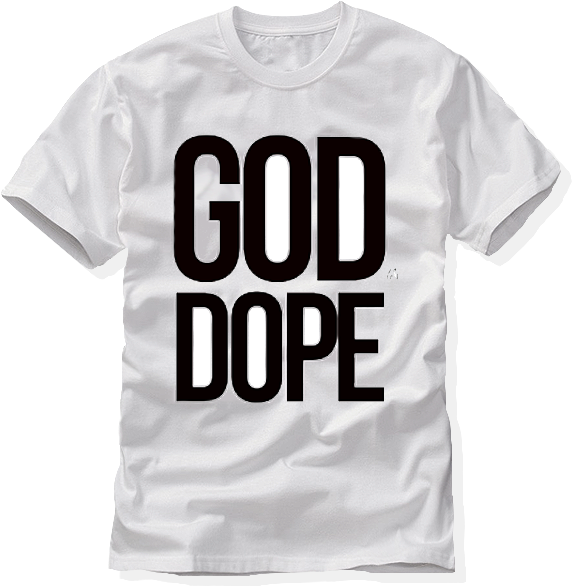 God Is Dope - Katharine Hamnett Political Shirt (700x700), Png Download