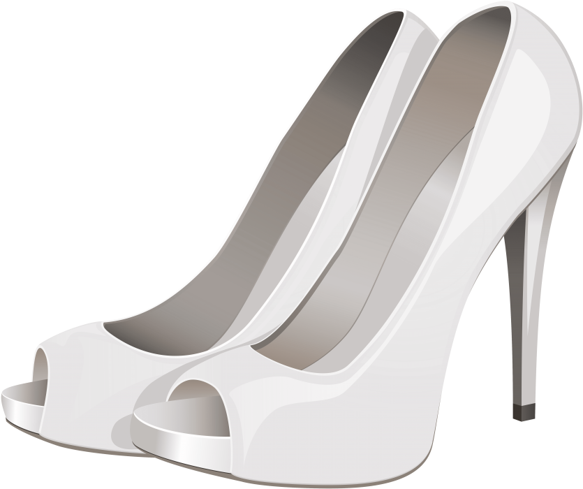 high heels transparent
