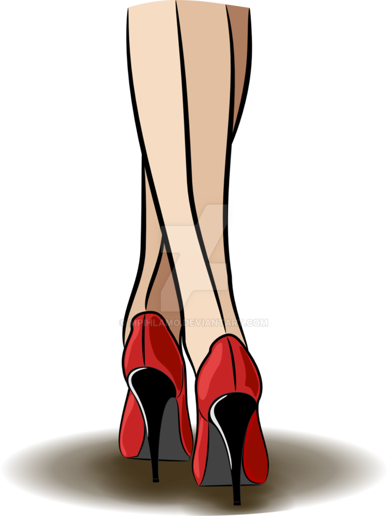 High Heels By Mpihlamo On Deviantart Clip Freeuse Stock - High Heels Png (775x1030), Png Download