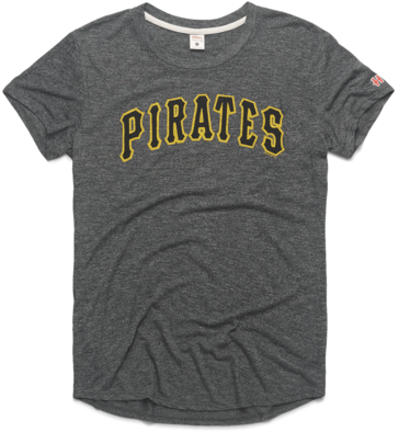 Women's Pittsburgh Pirates Arch Easy Tee Retro Mlb - Cleveland (600x600), Png Download