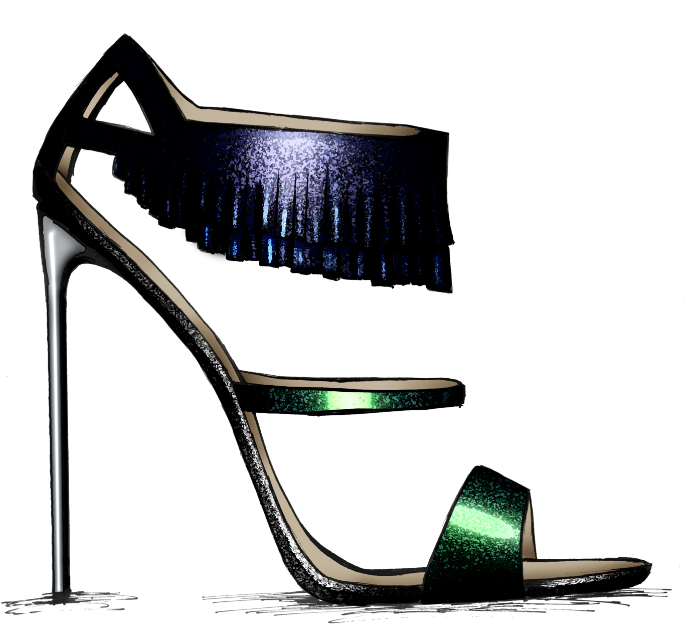 High Hells - Basic Pump (1392x1800), Png Download