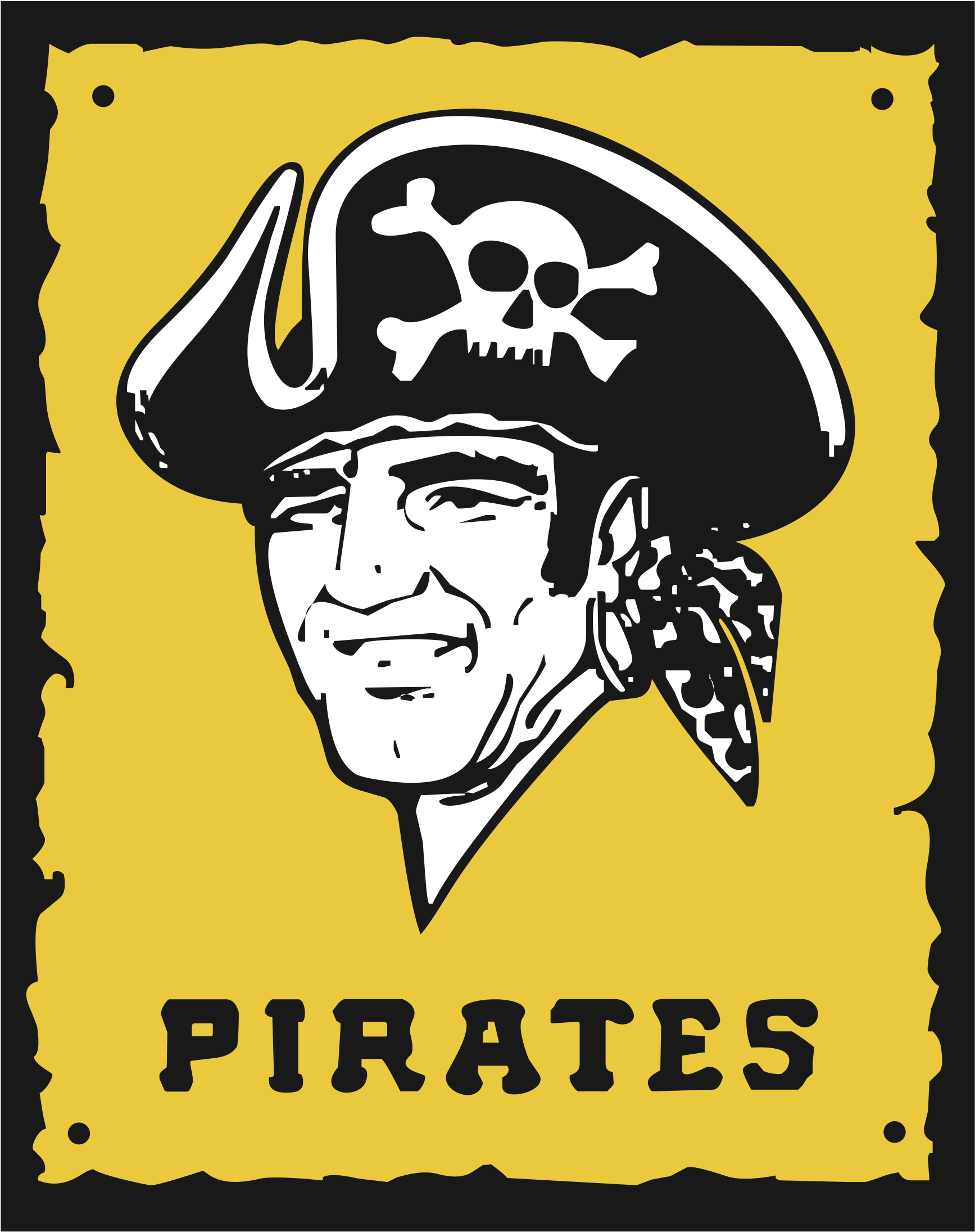 Yükle - Pittsburgh Pirates 70s Logo (2400x2400), Png Download