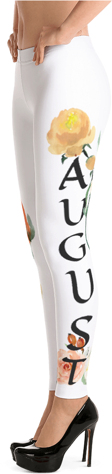 Angel Leggings In Summer Angel - Leggings (1000x1000), Png Download