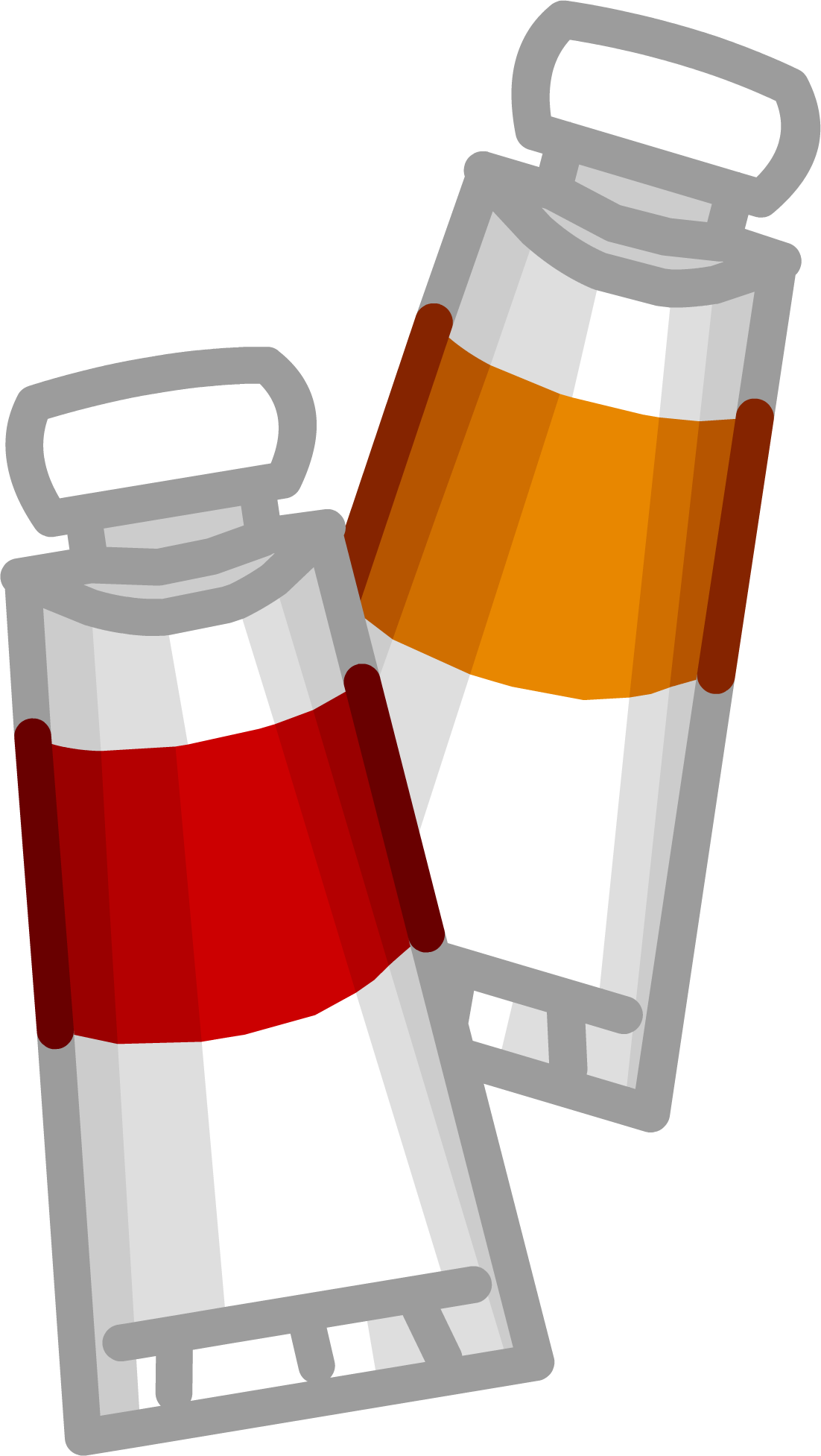 Hot Sauce Face Paint - Salsa Picante Png (1102x1953), Png Download