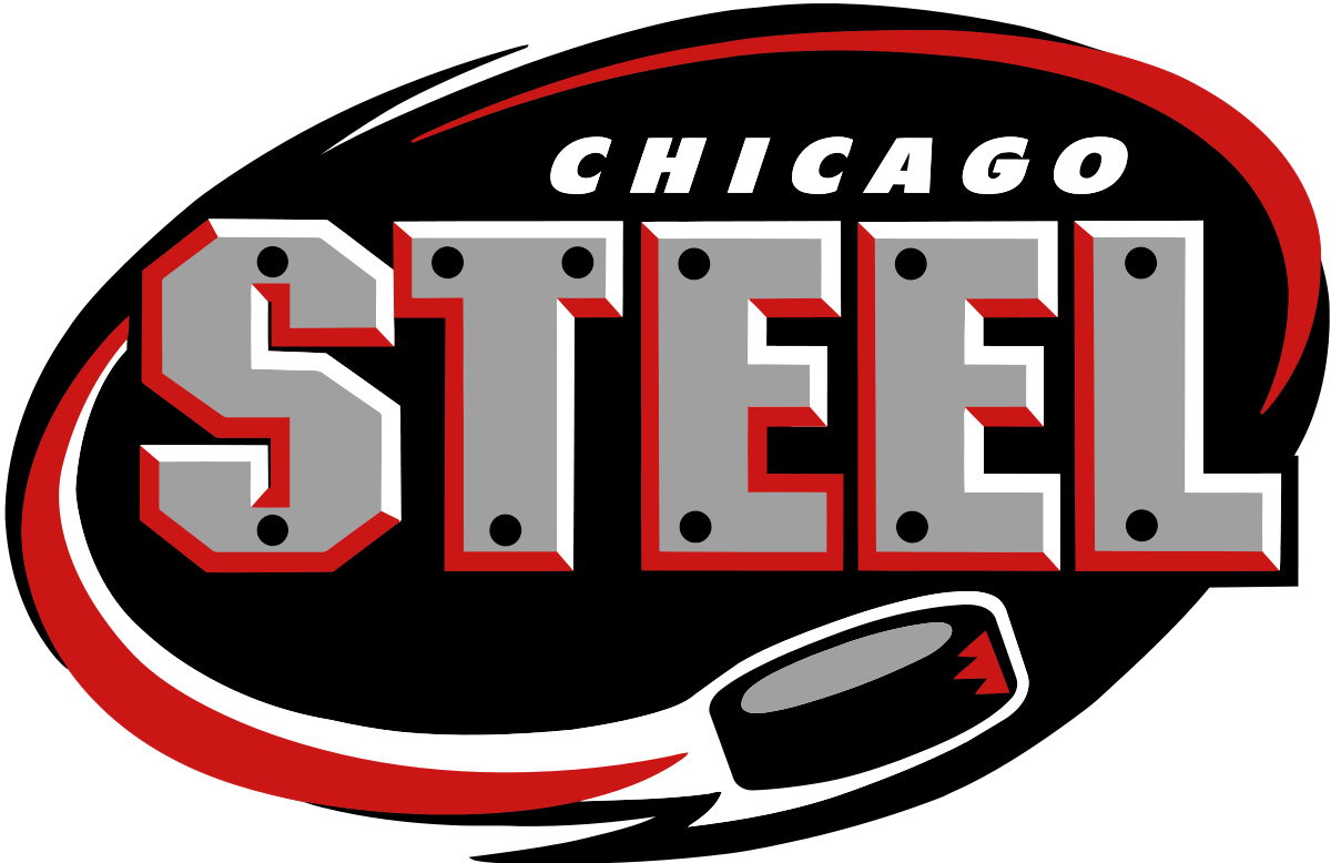 Graphic Freeuse Chicago Steel Wikipedia - Chicago Steel Hockey Logo (1200x778), Png Download