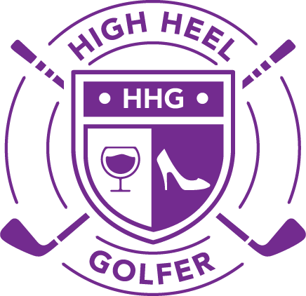 High Heel Golfer (436x422), Png Download