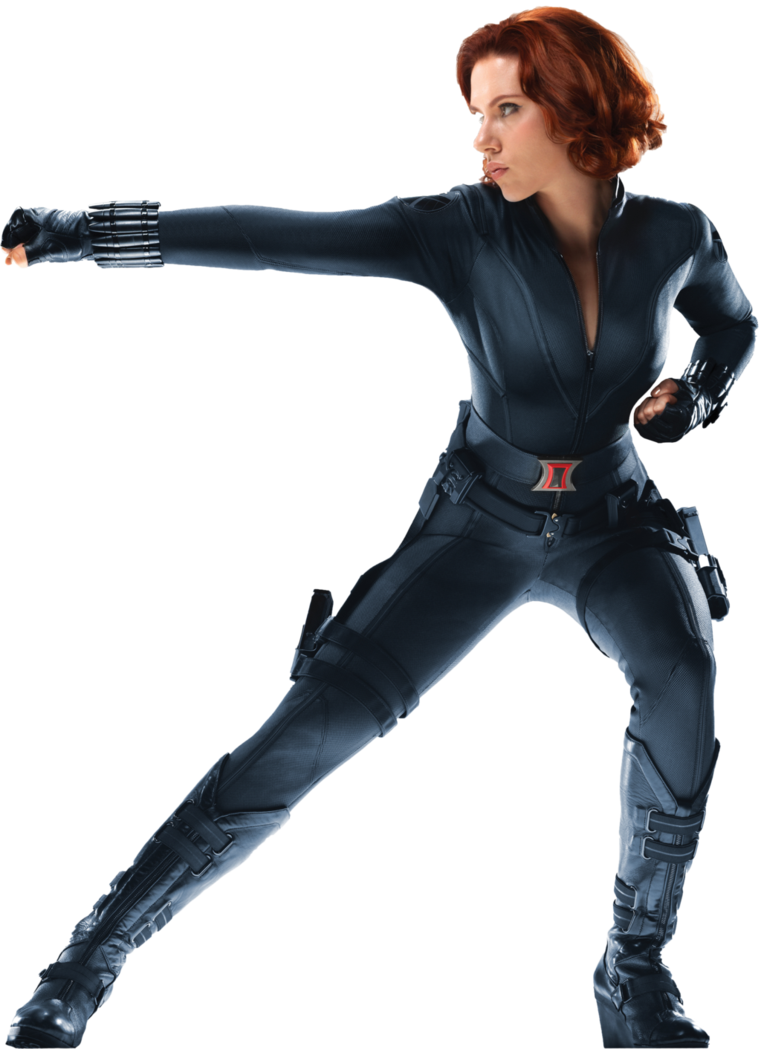 Natasha Romanoff Scarlett Johansson Png - Black Widow Avengers Full Body (761x1049), Png Download