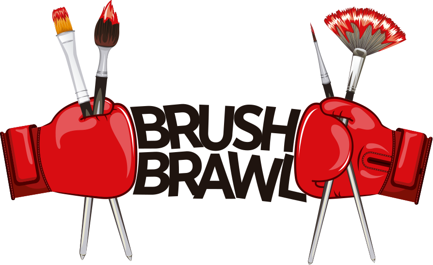 Brushbrawl (893x547), Png Download