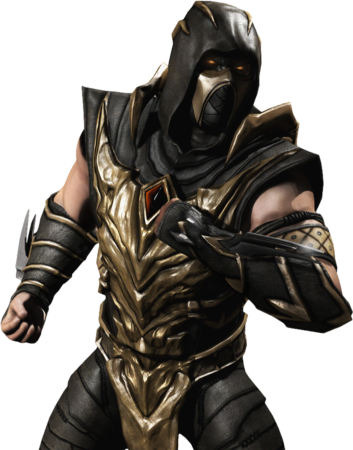 Mortal Kombat X Ios Scorpion Render 4 By Wyruzzah-d8p0m9d - Mortal Kombat X Scorpion Render (1024x1024), Png Download