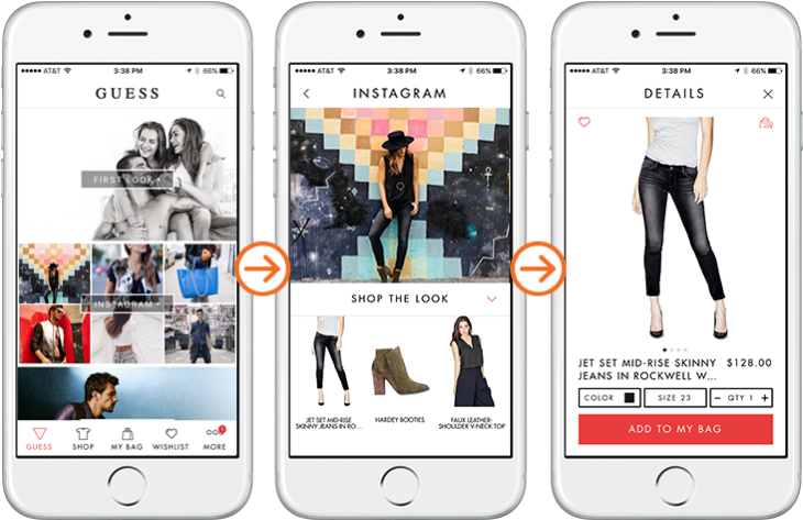 Image Recognition And The Potential For Mobile Shopping - Curalate, Inc. (736x486), Png Download