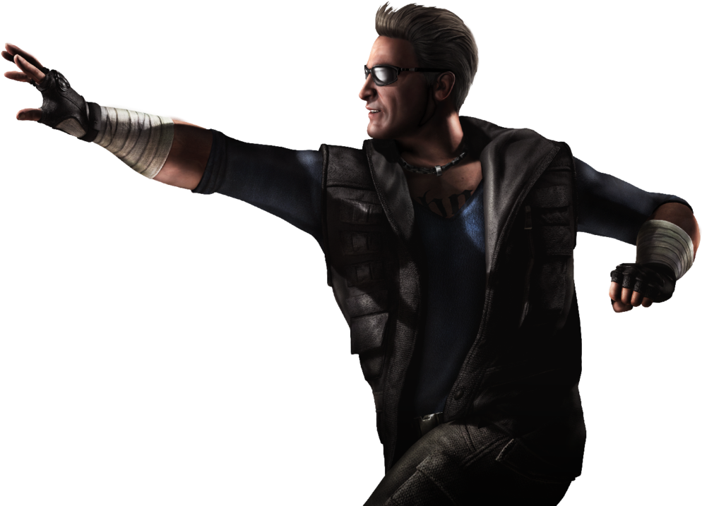 Mortal Kombat X Clipart Render - Johnny Cage Mortal Kombat X Png (1024x733), Png Download