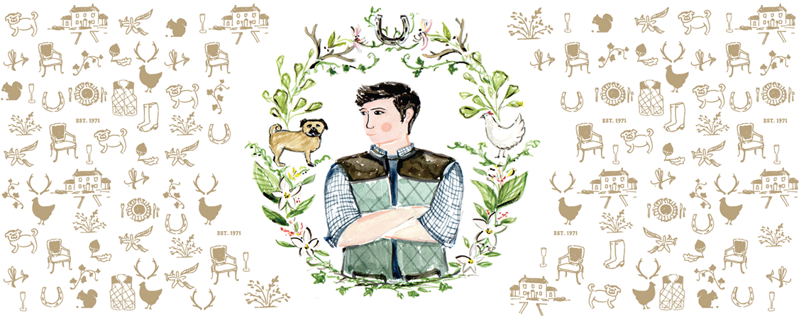 Pattern Watercolor Portrait - Motif (1200x527), Png Download