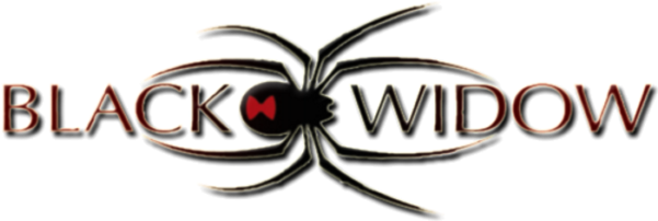 Black Widow Logo Png Picture Royalty Free Download - Black Widow Comic Logo (600x257), Png Download