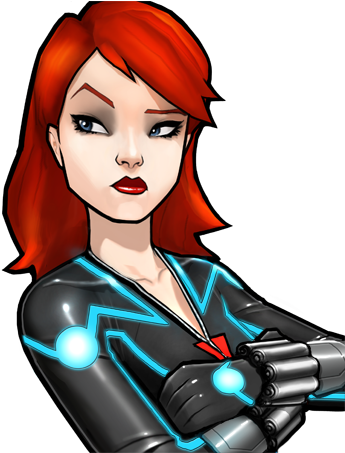 Black Widow Rank 5 Icon - Black Widow Marvel Academy (508x452), Png Download