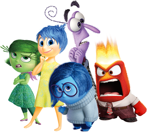 How To Join - Inside Out Characters Hd No Background (550x500), Png Download