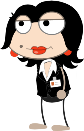 Black Widow Disguised As Chief Inspector, Veuve Noire - Black Widow Poptropica (300x457), Png Download