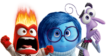 Share This - Cardboard Cutouts: Disney/pixar's Inside Out - Fear (950x230), Png Download