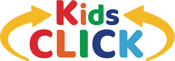 Kids Click Logo (600x210), Png Download