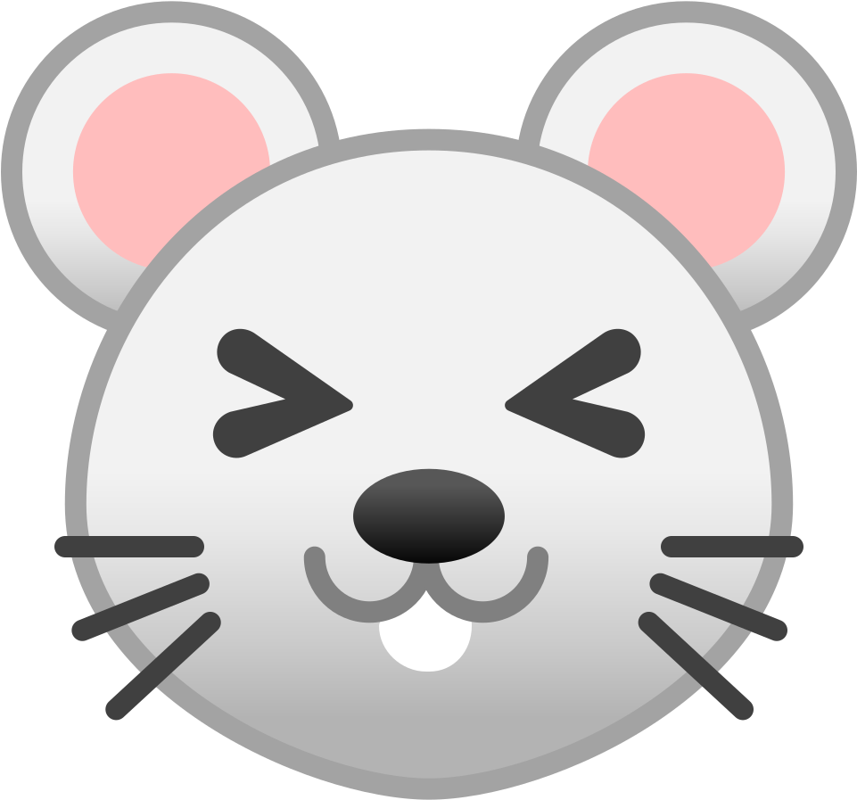Download Svg Download Png - Rato Emoji (1024x1024), Png Download