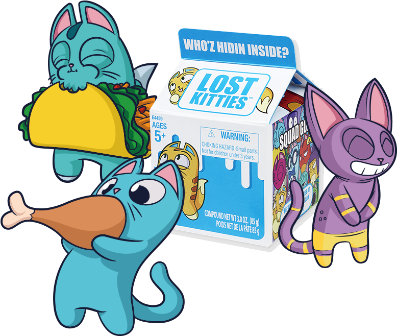 Homepage Character Bsa - Lost Kitties Para Dibujar (800x720), Png Download