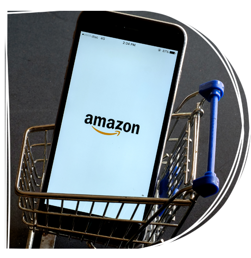 Awesome Even Mighty Amazon Cant Deliver On Grocery - Shopping On Amazon (514x539), Png Download